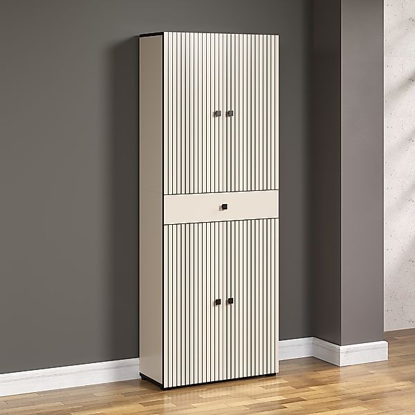 welltime Hochschrank "Amrum", Badezimmerschrank mit und ohne Schublade - (B günstig online kaufen