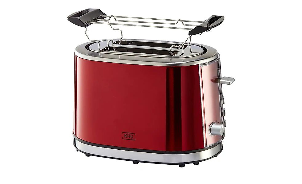 KHG Toaster  TO-852 (MRE) ¦ rot ¦ Metall lackiert,Kunststoff ¦ Maße (cm): B günstig online kaufen