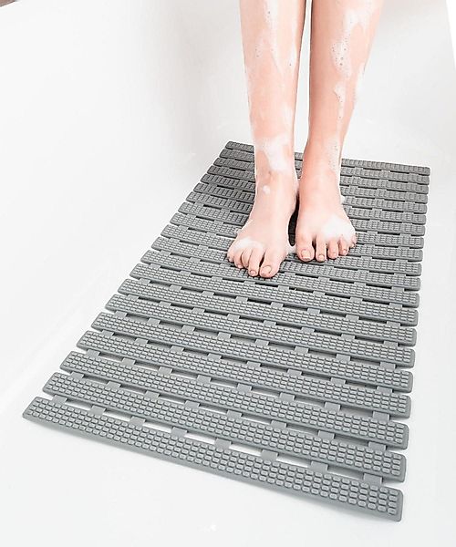 LuxusKollektion Badaccessoire-Set Badewannenmatte rutschfest 68x38cm Antiru günstig online kaufen