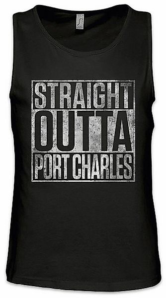Urban Backwoods Tanktop Straight Outta Port Charles Ärmelloses T-Shirt Gene günstig online kaufen