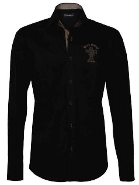 Black Money Crew Herren Hemd Line (schwarz) günstig online kaufen
