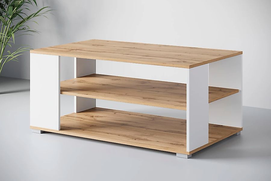 INOSIGN Couchtisch "Kenia" 1 Stk. tlg. Rechteckiger Kaffetisch, 100x66 cm, günstig online kaufen