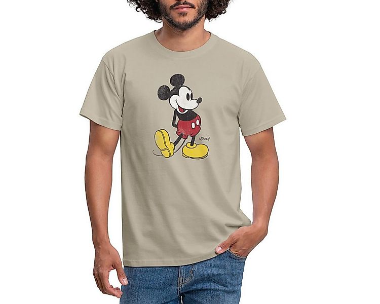 Spreadshirt T-Shirt Mickey & Minnie Klassisches Mickey Mouse Motiv Männer T günstig online kaufen