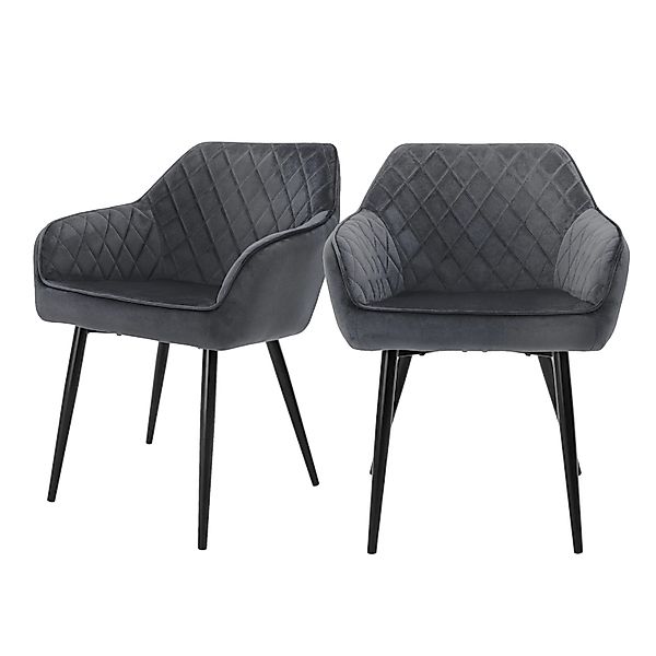 ML-DESIGN Polsterstuhl Esszimmerstühle mit Rücken- & Armlehne moderne Desig günstig online kaufen