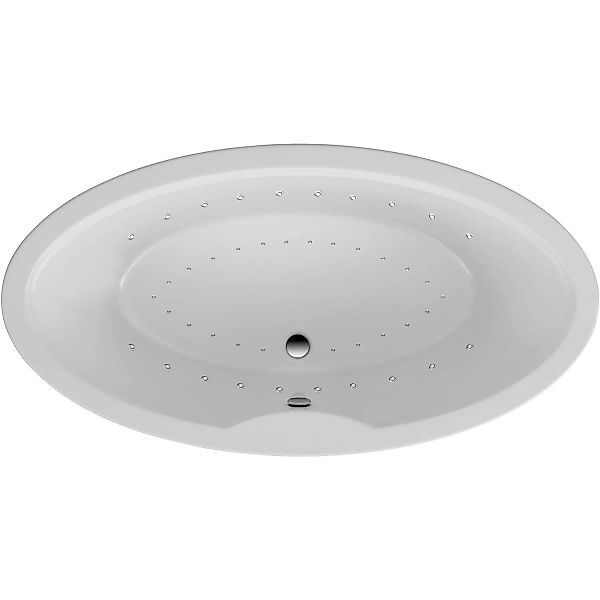 Ottofond Whirlpool Luna Komfort-Light-/Silentsystem 179,5 cm x 94,5 cm Weiß günstig online kaufen