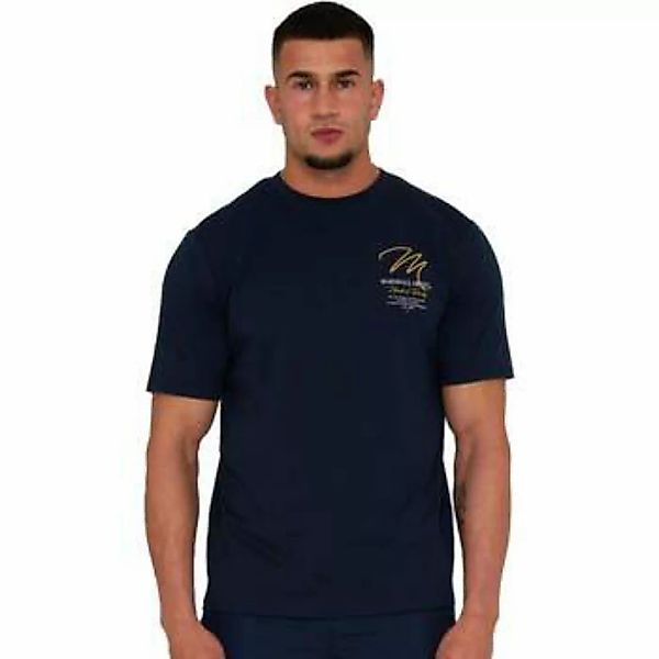 Marshall Artist  T-Shirts & Poloshirts Seattle T-Shirt Navy günstig online kaufen