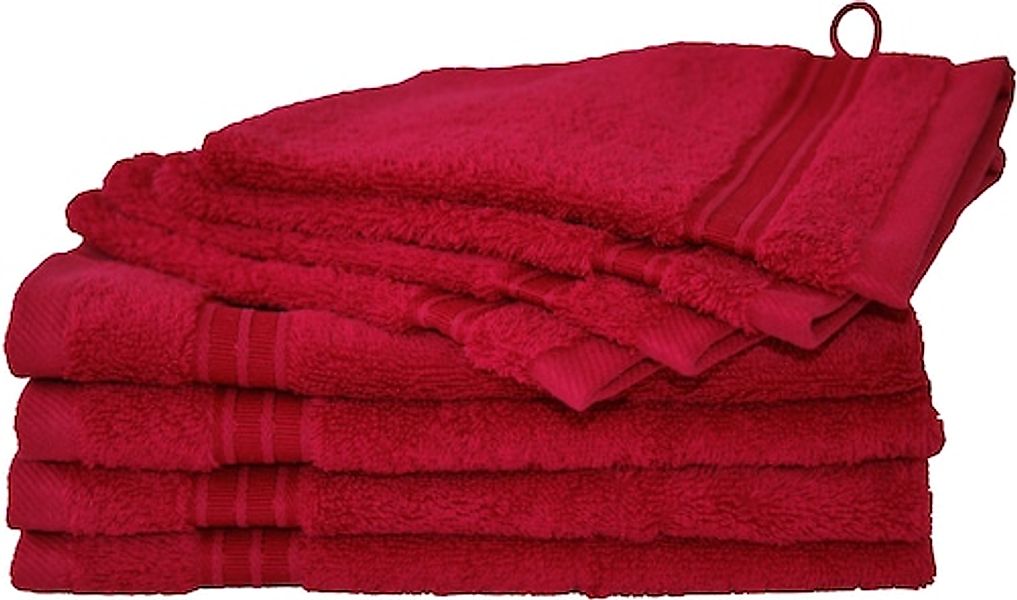 Dyckhoff Handtuch Set »Siena«, Set, 8 tlg., Walkfrottier, in tollen Unifarb günstig online kaufen