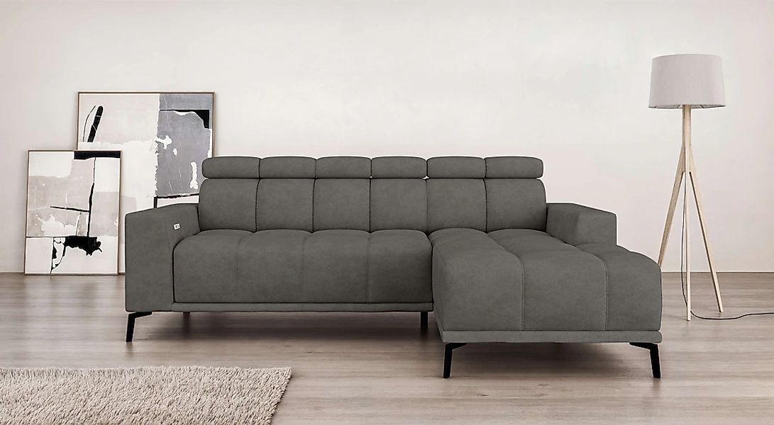 Home affaire Ecksofa "CAZIE, Designsofa, L-Form, trendige Bubble-Optik," L- günstig online kaufen