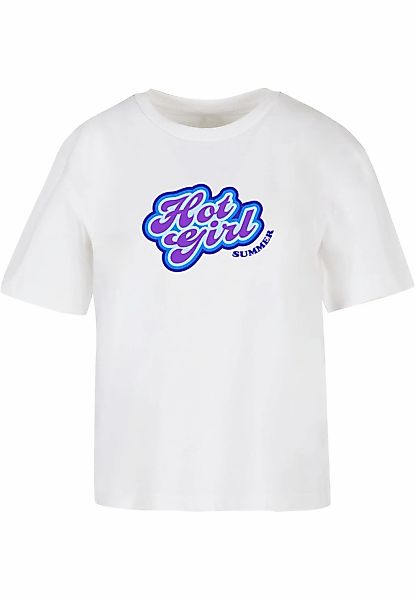 Miss Tee T-Shirt "Miss Tee Damen Hot Girl Summer Tee" 1 Stk. tlg. günstig online kaufen