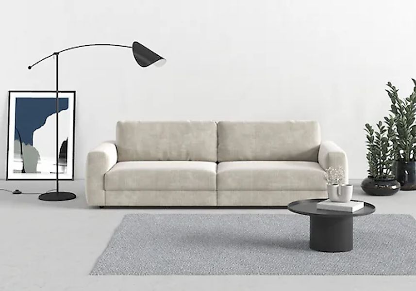 TRENDMANUFAKTUR Big-Sofa »Bourbon« extra tiefe Sitzfläche, wahlweise mit Si günstig online kaufen