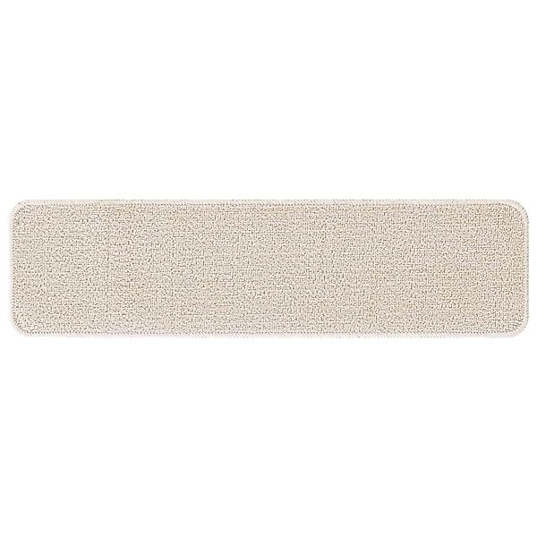 vidaXL Rutschfeste Treppenmatten 15 Stk Creme 75 x 20 cm PP 4019803 günstig online kaufen