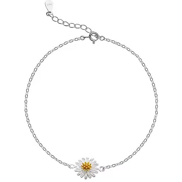 Runde Perlé Silberarmband verstellbares Armband kleine günstig online kaufen