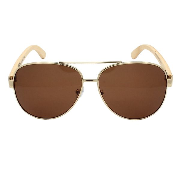 LUXXADA Sonnenbrille (Unisex Piloten Brille Gold günstig online kaufen