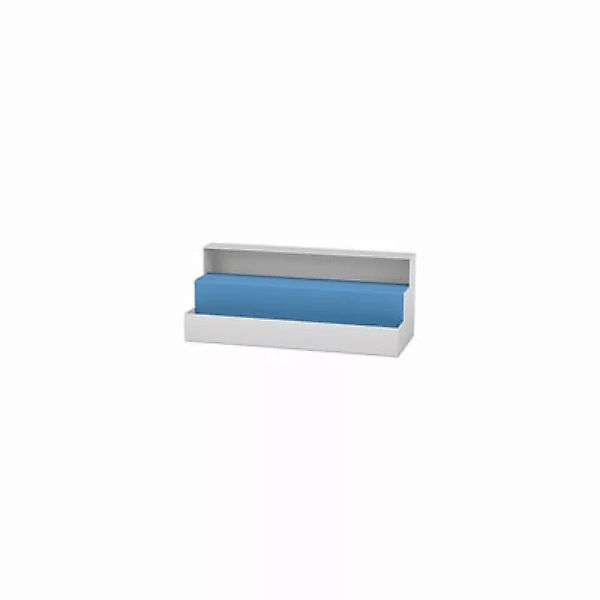 Tischleuchte Brion Small metall blau / H 31,5 cm - Matière Grise - günstig online kaufen