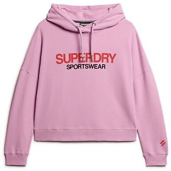 Superdry  Sweatshirt Sweatshirt à capuche droit à logo femme günstig online kaufen