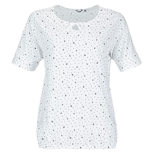modAS T-Shirt Damen Kurzarm Basic-Shirt Maritim günstig online kaufen