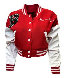 Worldclassca Collegejacke Worldclassca Damen Crop Collegejacke günstig online kaufen