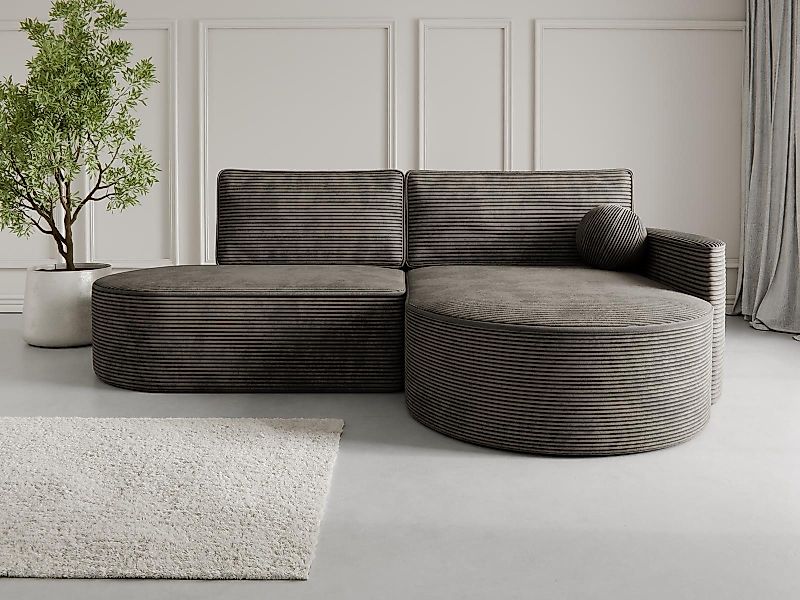 Compleo Ecksofa L MORENO, Designer Couch günstig online kaufen