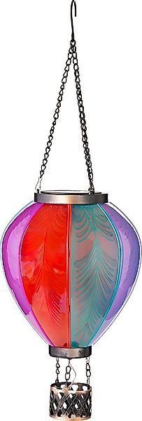 Northpoint LED Laterne Solar Heißluftballon Windlicht Dekoration 58cm Flamm günstig online kaufen