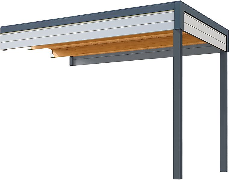 Nordic Holz Gartenhaus-Anbaudach "FELIX FYNN 1 1,5 A", Flachdach günstig online kaufen