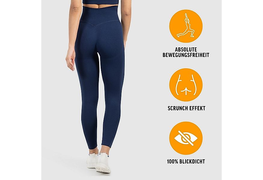Smilodox Leggings Elin, Butt Lift Sporthose, Highwaist V-Shape Gym Leggings günstig online kaufen
