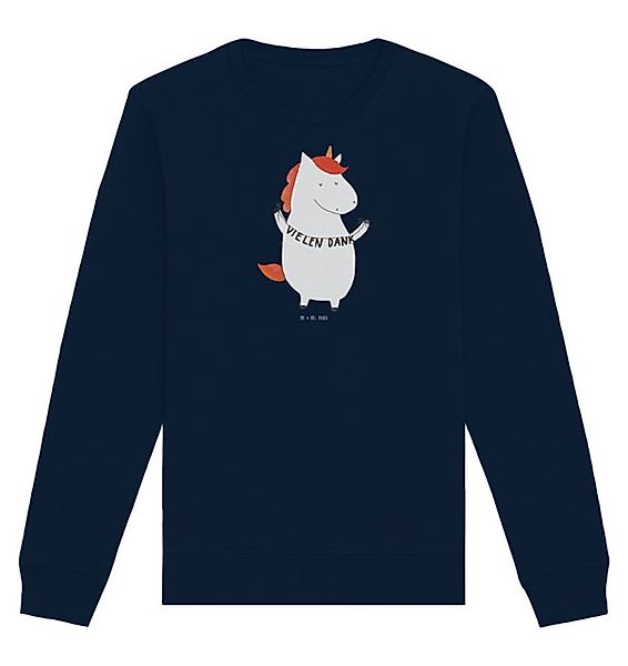 Mr. & Mrs. Panda Longpullover Größe XS Einhorn Dankeschön - French Navy - G günstig online kaufen