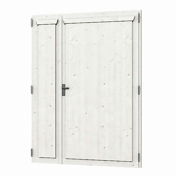 Skanholz Doppelflügeltür für Carports, 148 x 198 cm günstig online kaufen