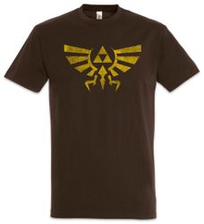 Urban Backwoods Print-Shirt Triforce Vintage Logo günstig online kaufen