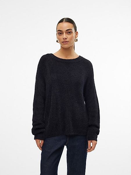 Vero Moda Strickpullover VMPUFF LS O-NECK PULLOVER BOO günstig online kaufen