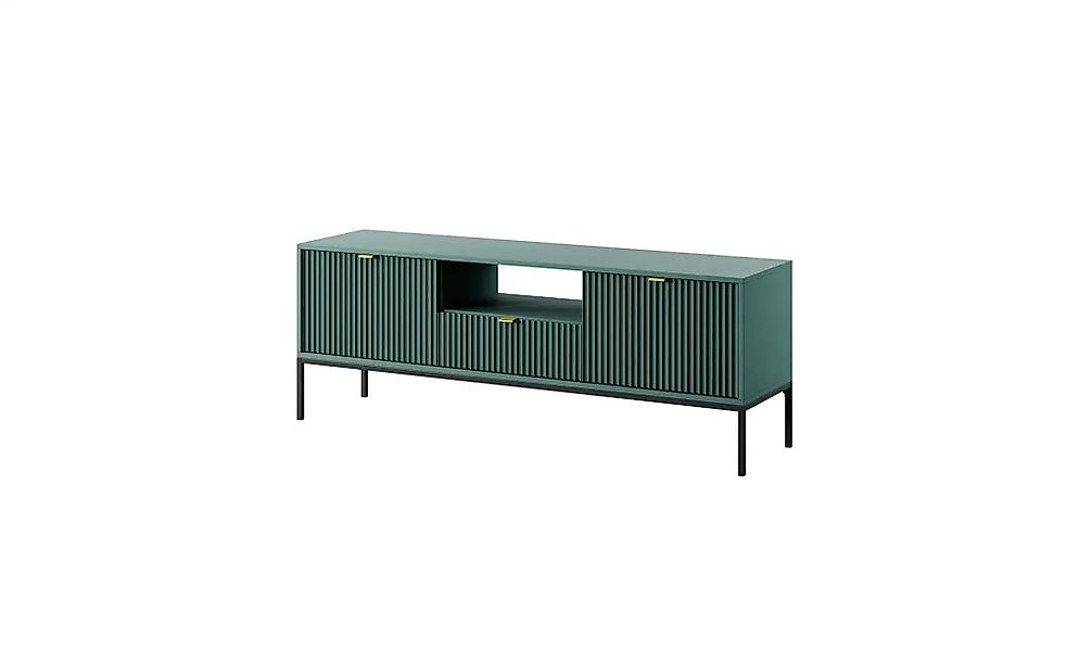 Lowboard  Nova ¦ grün ¦ Maße (cm): B: 154 H: 56 Kommoden & Sideboards > Low günstig online kaufen