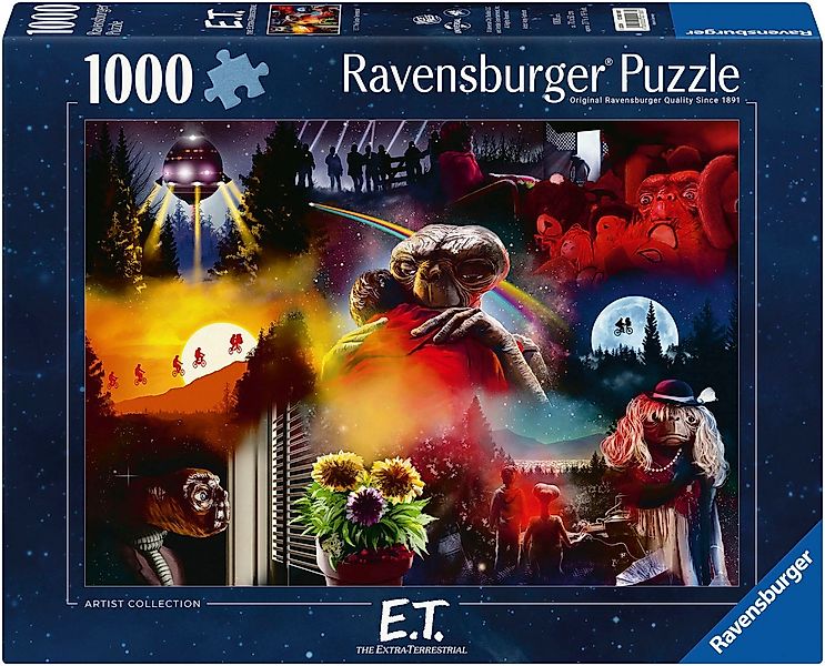 Ravensburger Puzzle Artist Collection, E.T., 1000 Puzzleteile, Made in Germ günstig online kaufen