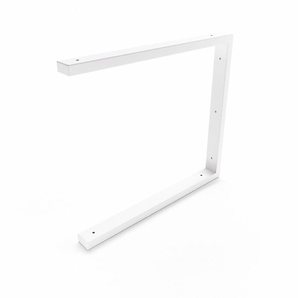 HEVVA Waschtischhalterung LAHN 45 cm Tief 1 Halter Weiß günstig online kaufen