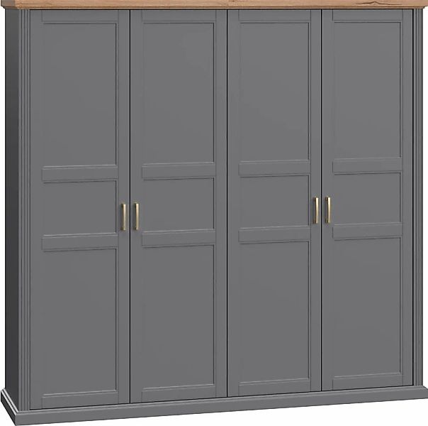 Home affaire Kleiderschrank "Tara, wahlweise 4 Breiten, hoher Schrank 227cm günstig online kaufen