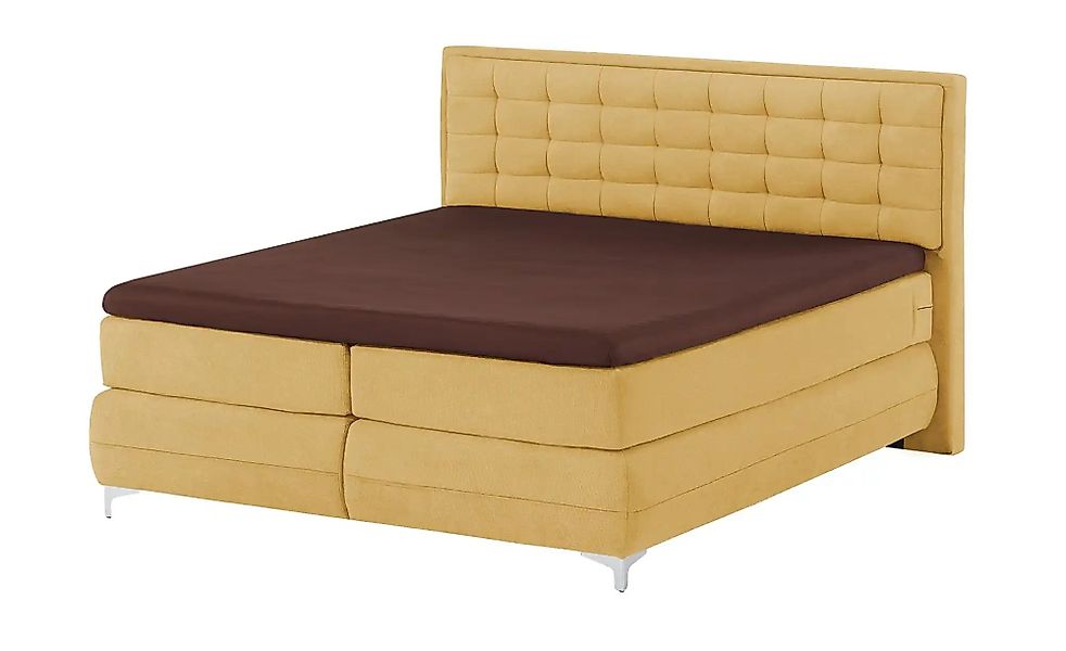 Musterring Boxspringbett Standardversion Dubai ¦ gelb ¦ Maße (cm): B: 177 H günstig online kaufen
