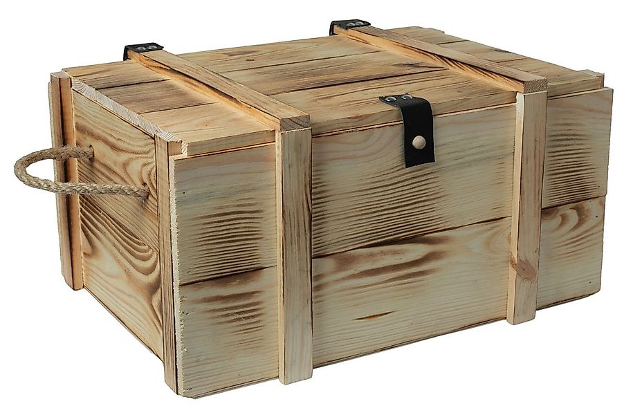 Kistenkolli Altes Land Allzweckkiste Weinbox 6er geflammt inkl. Holzwolle W günstig online kaufen