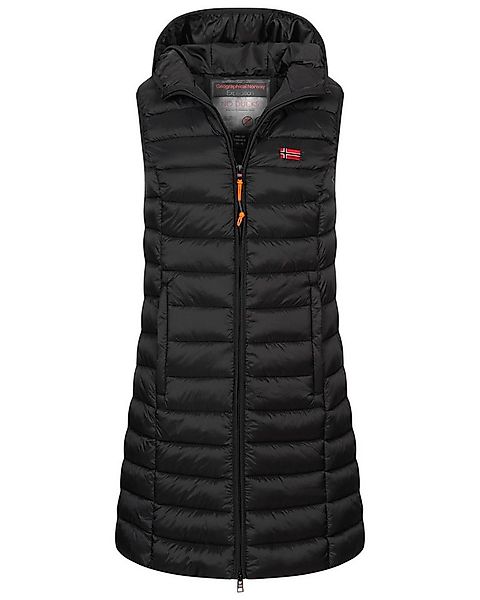 Geographical Norway Steppweste Damen Stepp weste Kapuze Übergangs Herbst Wi günstig online kaufen