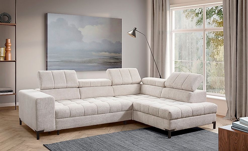 exxpo - sofa fashion Ecksofa "Bocco, hochwertige Verarbeitung, toller Sitzk günstig online kaufen