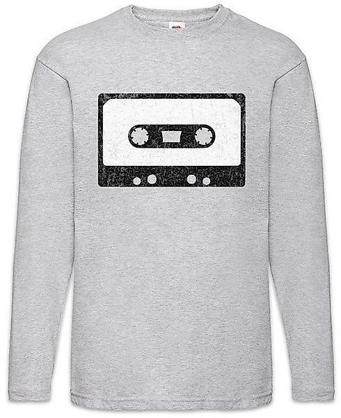 Urban Backwoods Langarmshirt Cassette Tape I Langarm T-Shirt Gitarre Band M günstig online kaufen