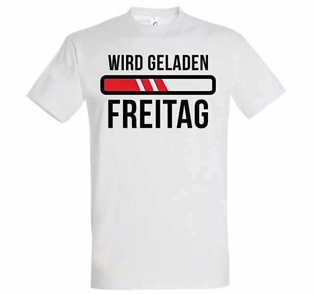 Youth Designz T-Shirt "Wird geladen, Freitag" Herren T-Shirt mit lustigem P günstig online kaufen