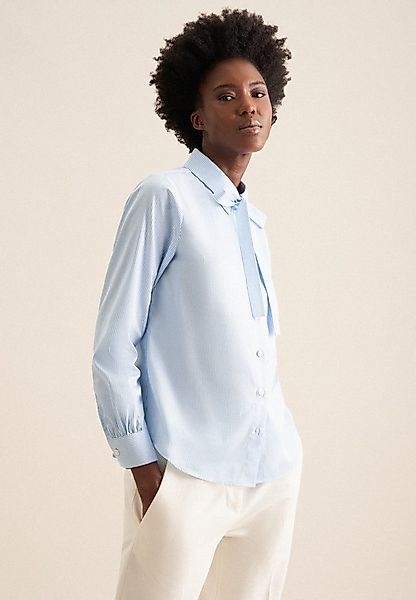 seidensticker Hemdbluse Schwarze Rose 1/1 Kragen Streifen günstig online kaufen