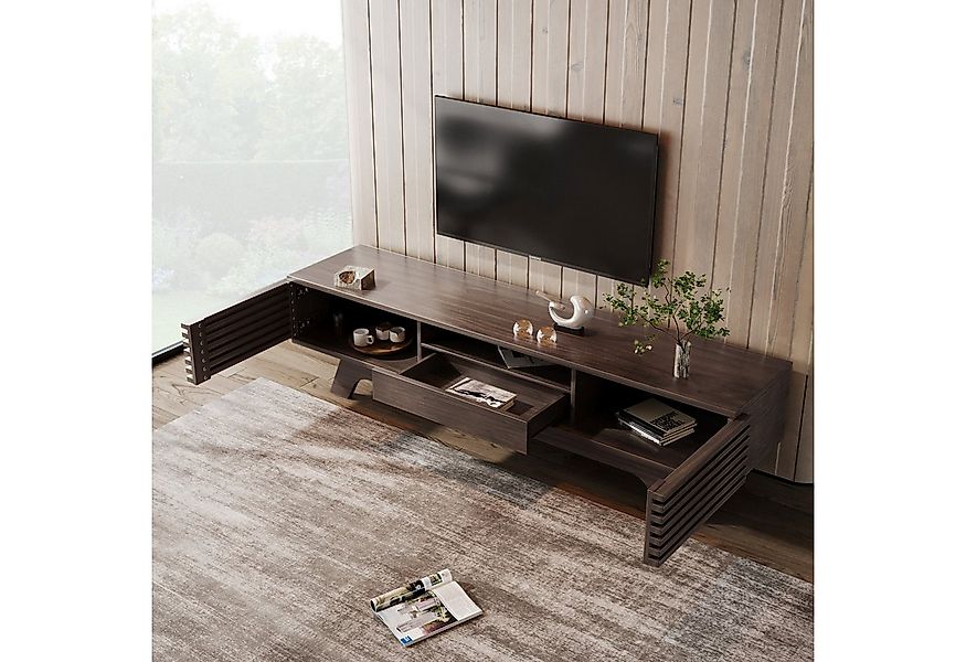 Odikalo TV-Schrank Lowboard Fernsehschrank mit Schublade (TV-Schrank mit ei günstig online kaufen
