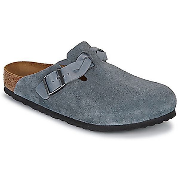 BIRKENSTOCK  Pantoffeln Boston Braided LEOI/LEVE Basalt Gray günstig online kaufen