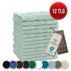 Veluna Home Gästehandtücher 30x30 cm Premium günstig online kaufen