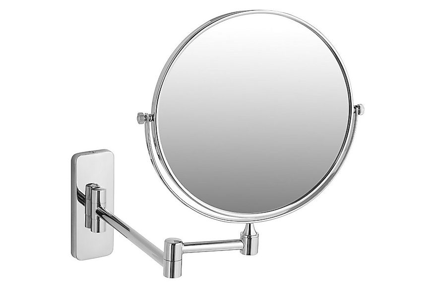 tectake Kosmetikspiegel, rund, doppelseitig günstig online kaufen