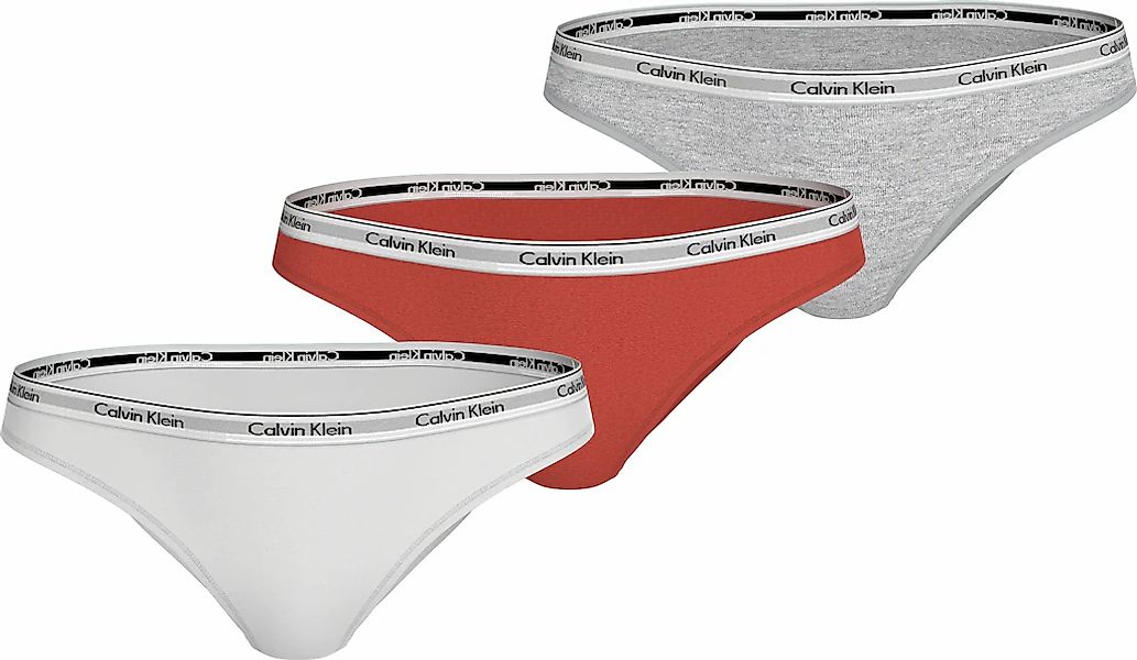 Calvin Klein Underwear Bikinislip "3 PACK BIKINI (LOW-RISE)" 3 Stk. tlg., L günstig online kaufen