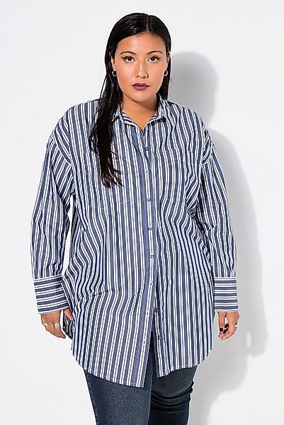 Studio Untold Hemdbluse Hemdbluse oversized Streifen günstig online kaufen