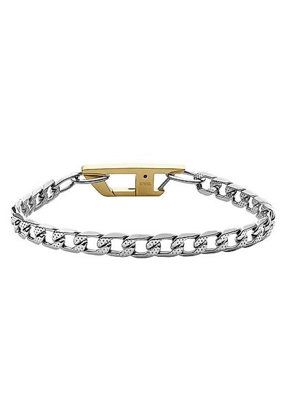 Diesel Armband Schmuck Geschenk Edelstahl Armschmuck Panzerkette günstig online kaufen