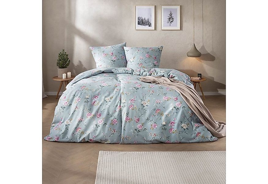 Estella Bettwäsche Estella Samt + Seide Flanell Bettwäsche 135x200 Corvara günstig online kaufen