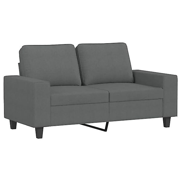 vidaXL 2-Sitzer-Sofa Dunkelgrau 120 cm Stoff 359384 günstig online kaufen