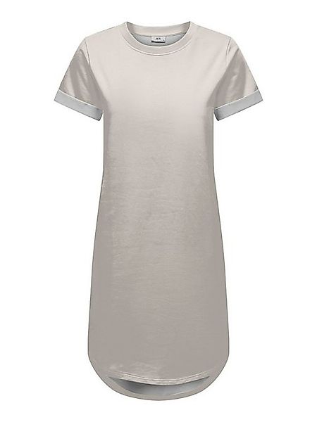 JACQUELINE de YONG Shirtkleid Lockeres Shirtkleid JDYIVY Rundhals Midi Dres günstig online kaufen